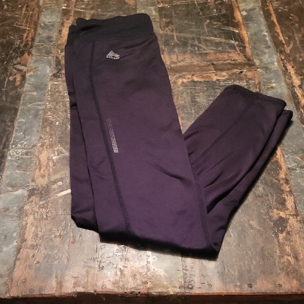 RBX Women's Black Fleece Lined Leggings